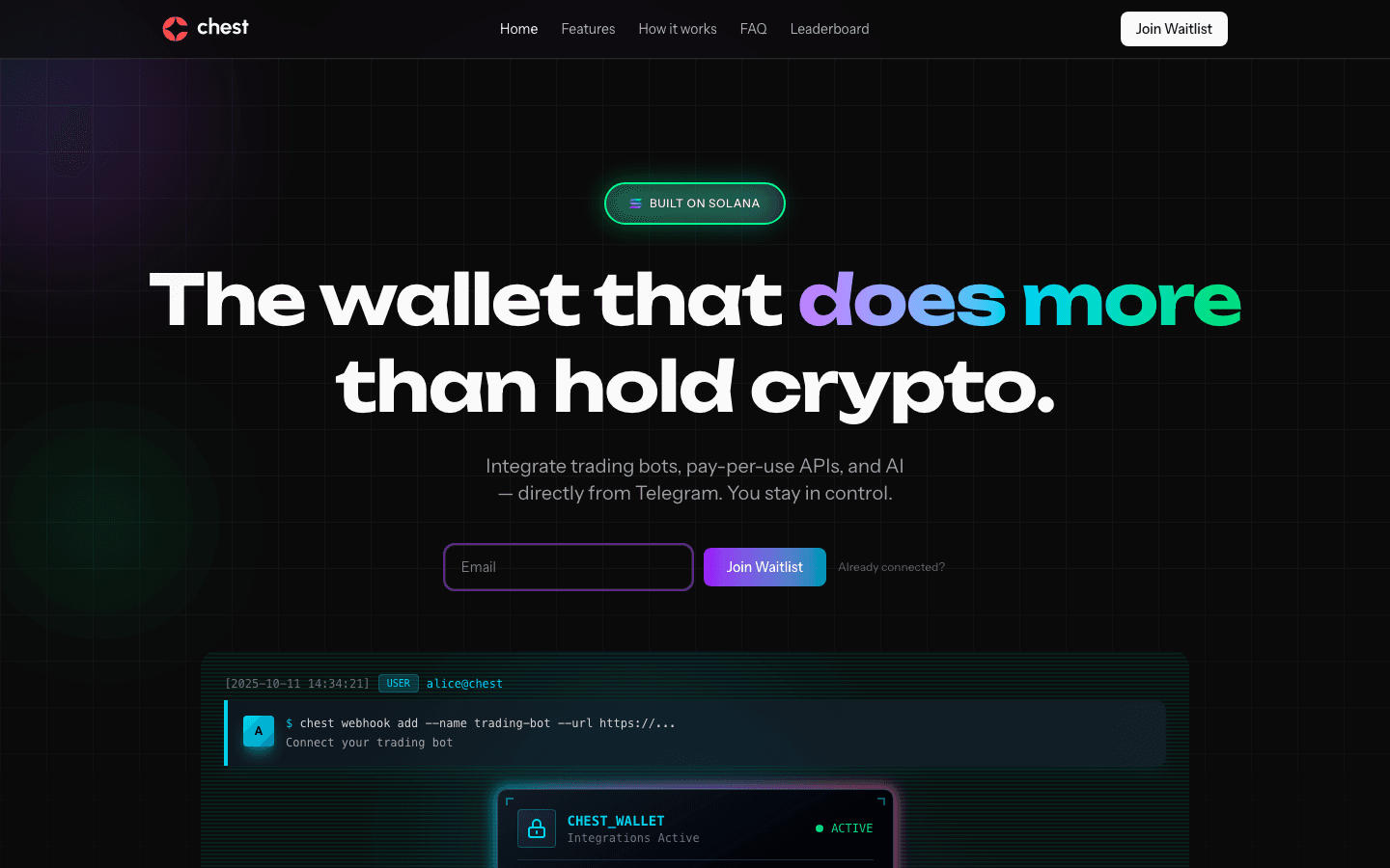 Chest wallet preview